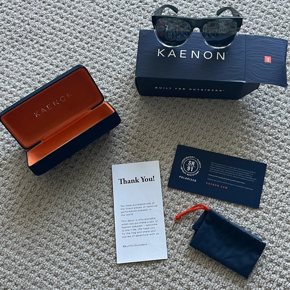 Make Offer! BNIB KAENON MOONSTONE POLARIZED SUNGLASSES UPC 841931120722 - Picture 1 of 9